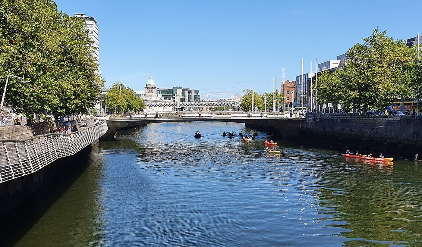 City view of Dublin